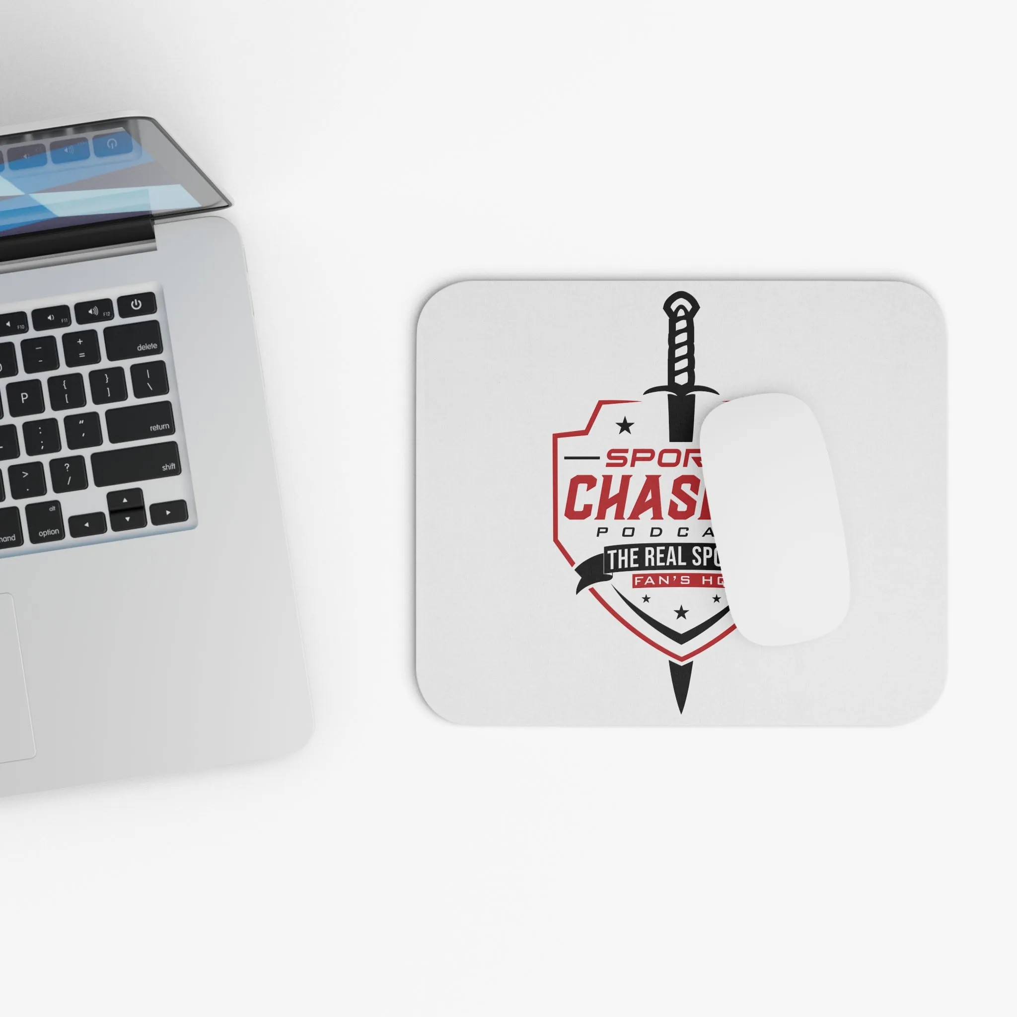 Sports Chasers Podcast "New" The Real Sports Fan's HQ", Mouse Pad (Rectangle)