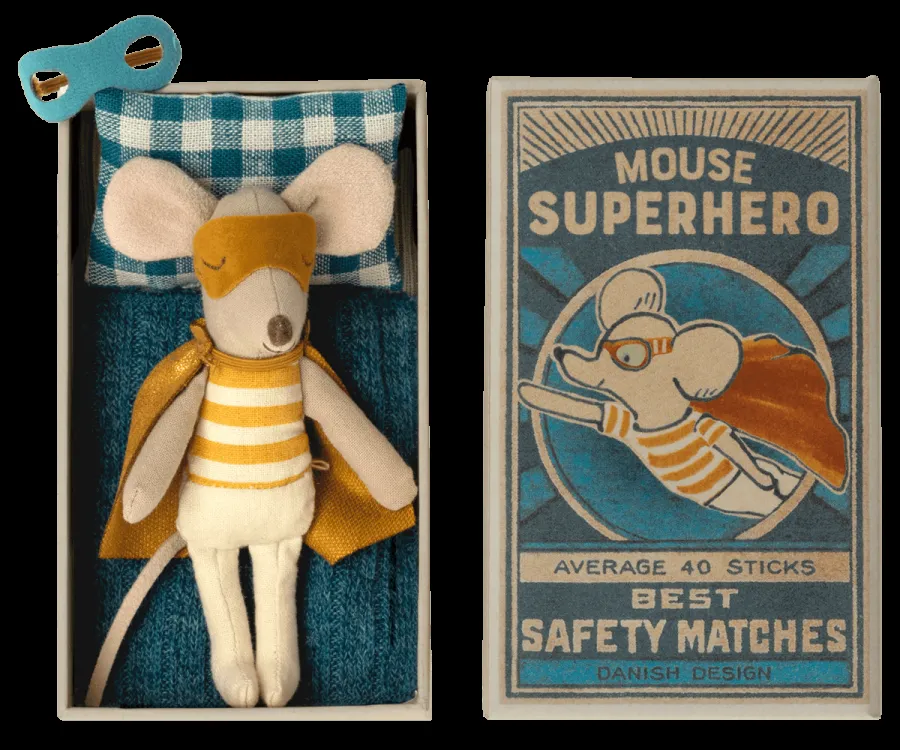 Super Hero Mouse - Little brother in matchbox