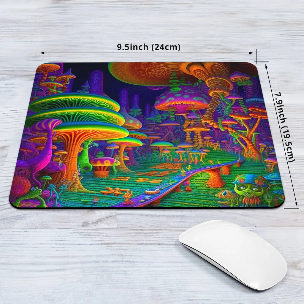 THE LAND OF GIZMOS MOUSE PAD | ACIDMATH AI