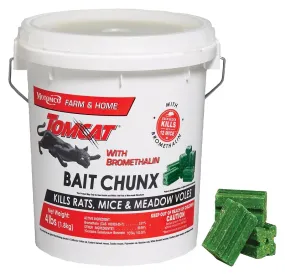 Tomcat BL22244 Rat and Mouse Poison, 1 oz Pail :PAIL: QUANTITY: 1