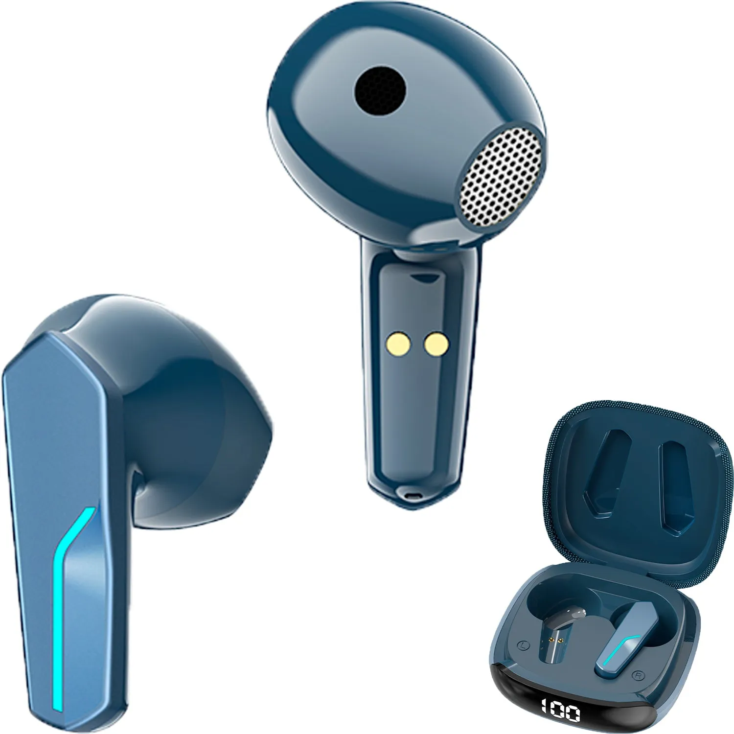 TrueBuds Echo Wireless Premium Earbuds with Charging case for Bluetooth Ear Buds