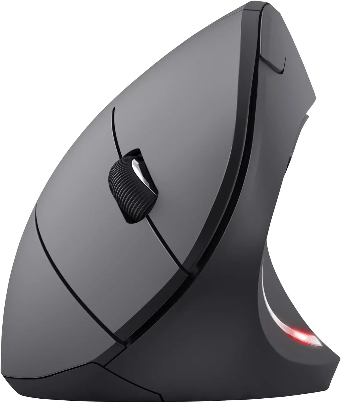 Trust Verto Wireless Ergonomic Mouse - Vertical, 800-1600 DPI, USB Receiver - Black