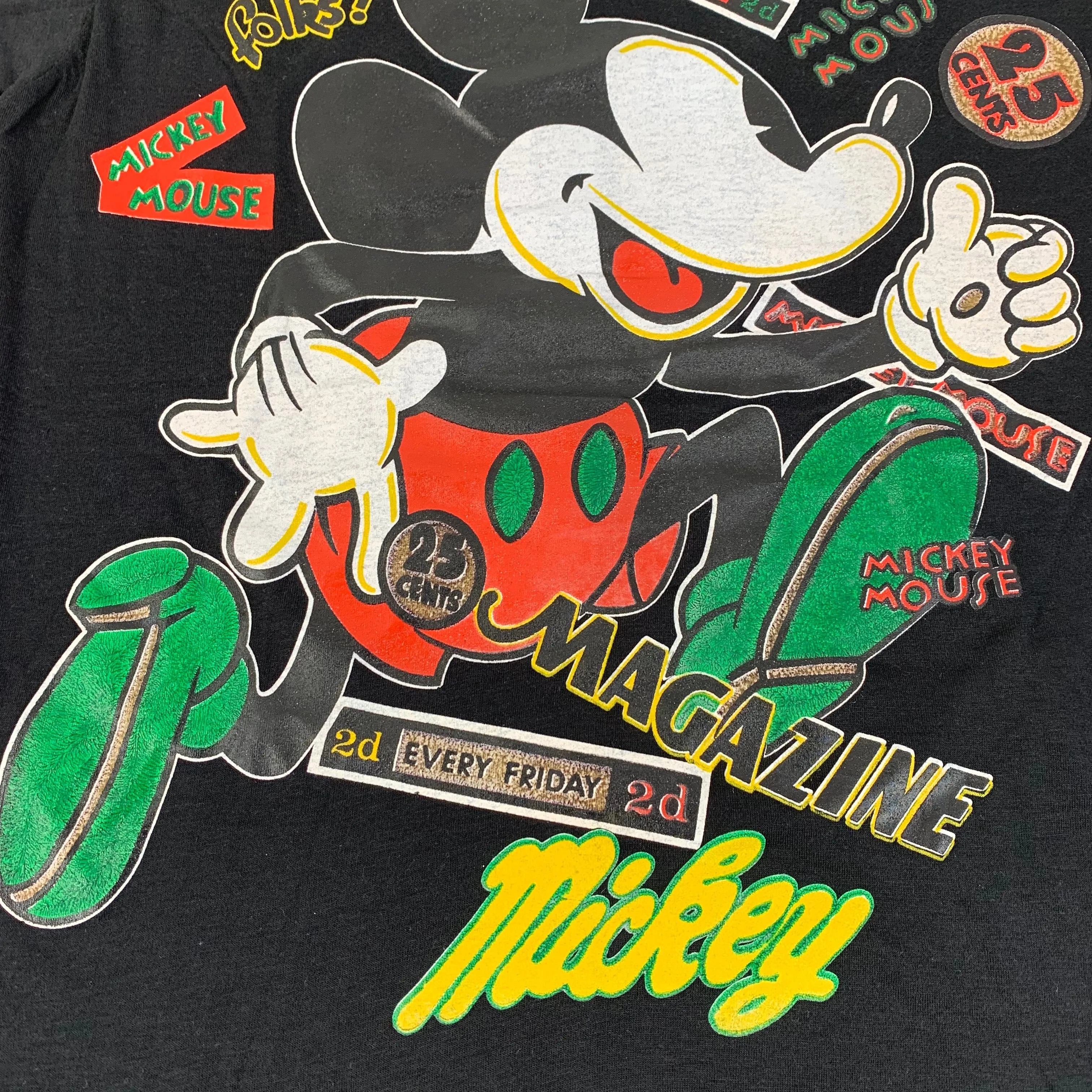 Vintage Mickey Mouse "Magazine" T-Shirt