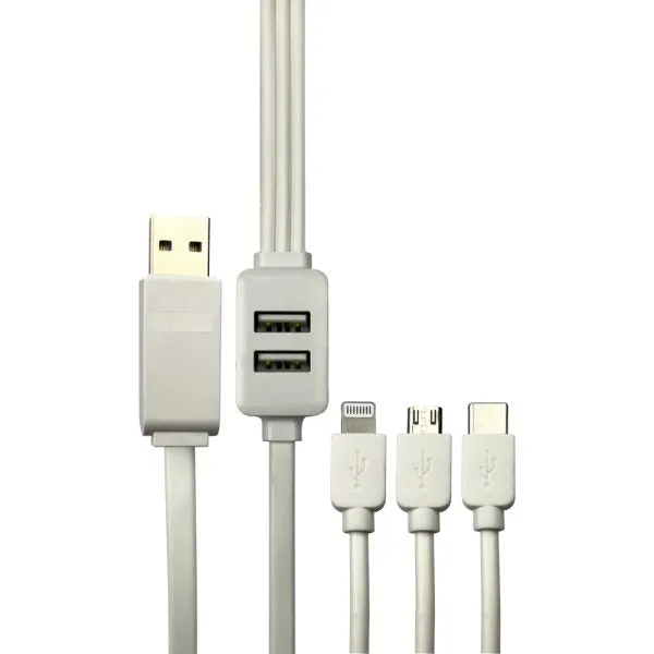 Vizo 5-in1 Fast Data Cable Usb Extended Data Cable