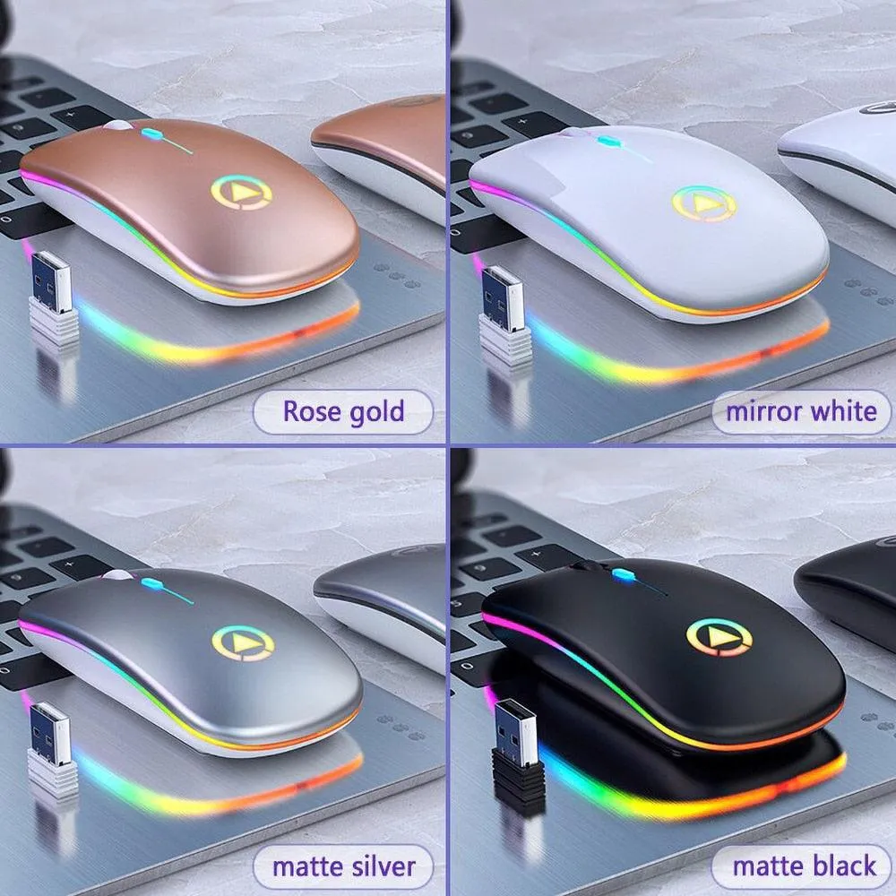 Wireless Mouse Rechargeable Mouse