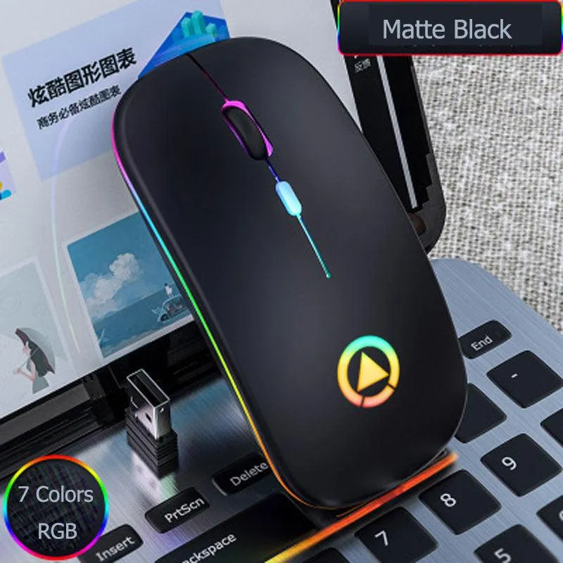 Wireless Mouse Rechargeable Mouse