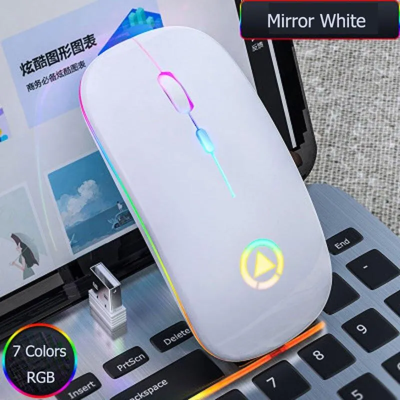 Wireless Mouse Rechargeable Mouse