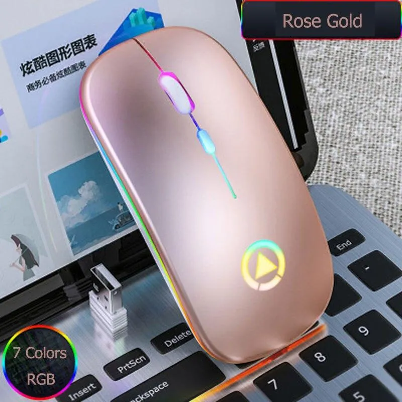 Wireless Mouse Rechargeable Mouse