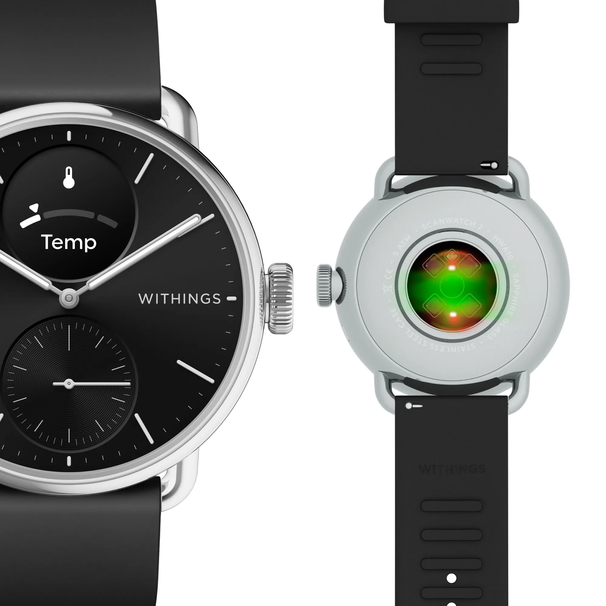 Withings  Scanwatch 2 38Mm Black