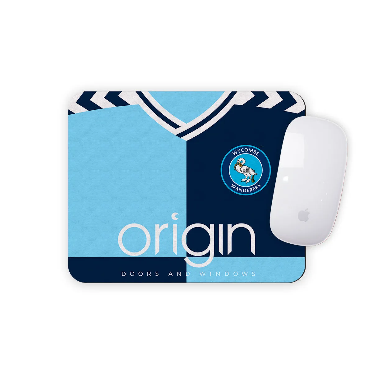 Wycombe Wanderers 23/24 Home Mouse Mat