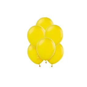 Yellow latex balloons - pack of 50 Pcs