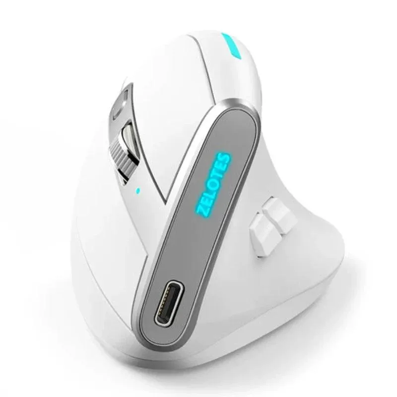 Zelotes F-36 Vertical Wireless Mouse