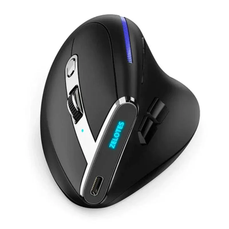 Zelotes F-36 Vertical Wireless Mouse