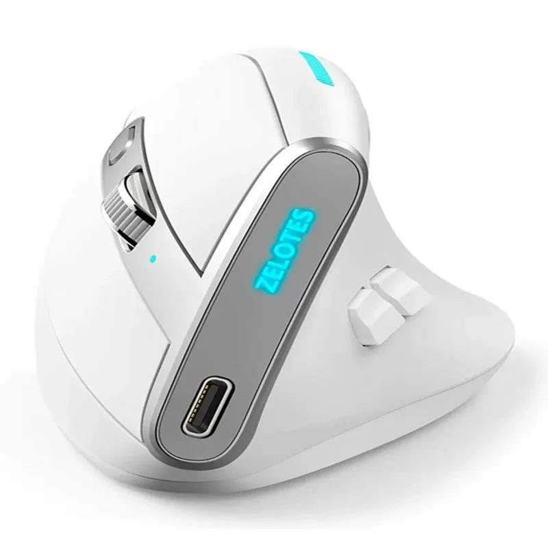 Zelotes F-36 Vertical Wireless Mouse