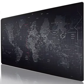 Zuoya Extra Large Old World Map Mousepad